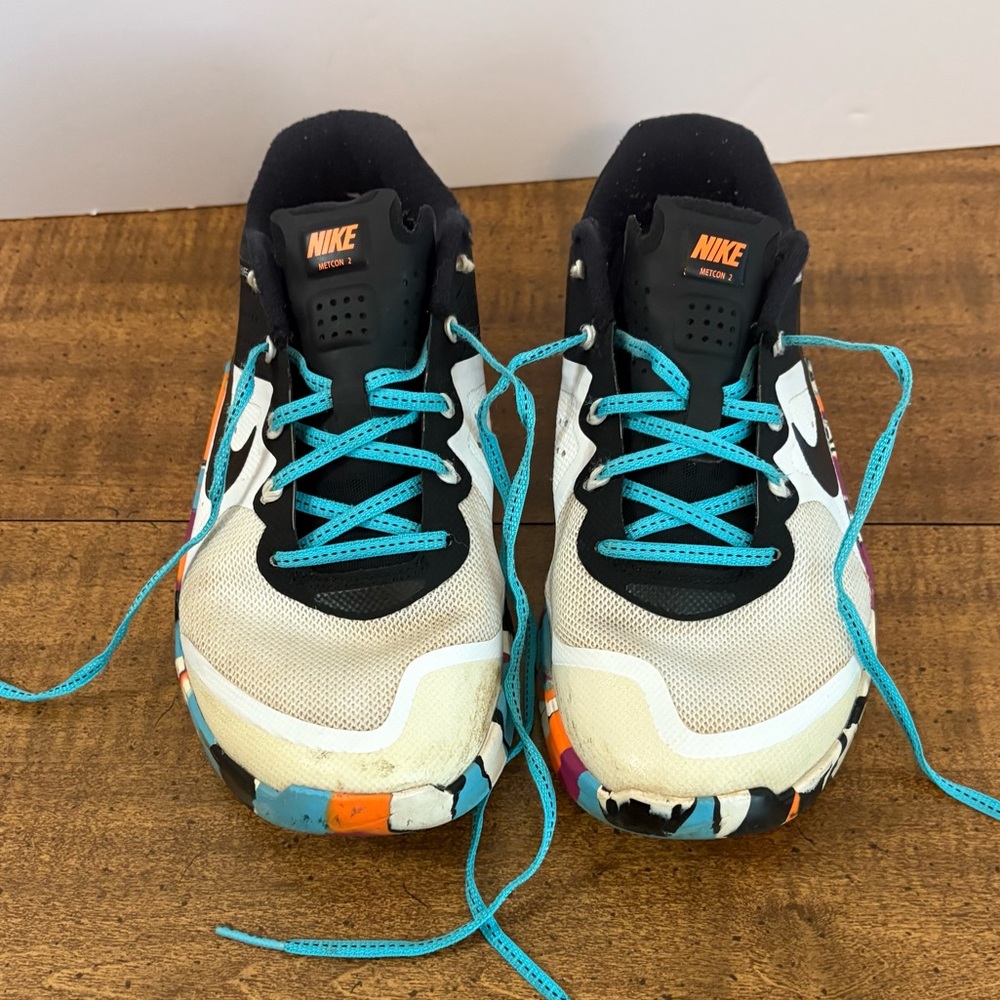 Nike Shoes Women 7.5 US Multicolor METCON 2 Flywire Running Crossfit Training cl